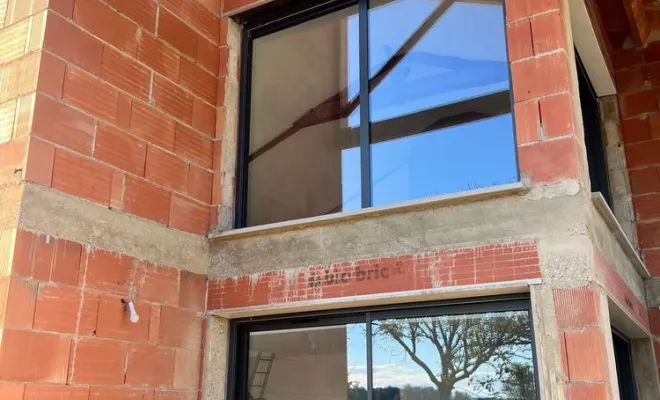 Réalisation d'enduits de façade sur une maison neuve à Auch, Auch, Façade Festi-Max